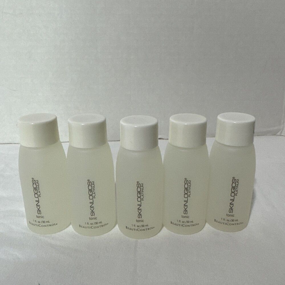 BeautiControl Skinlogics Gold Tonic Travel Lot 5x 1 Oz Made in USA Sealed New